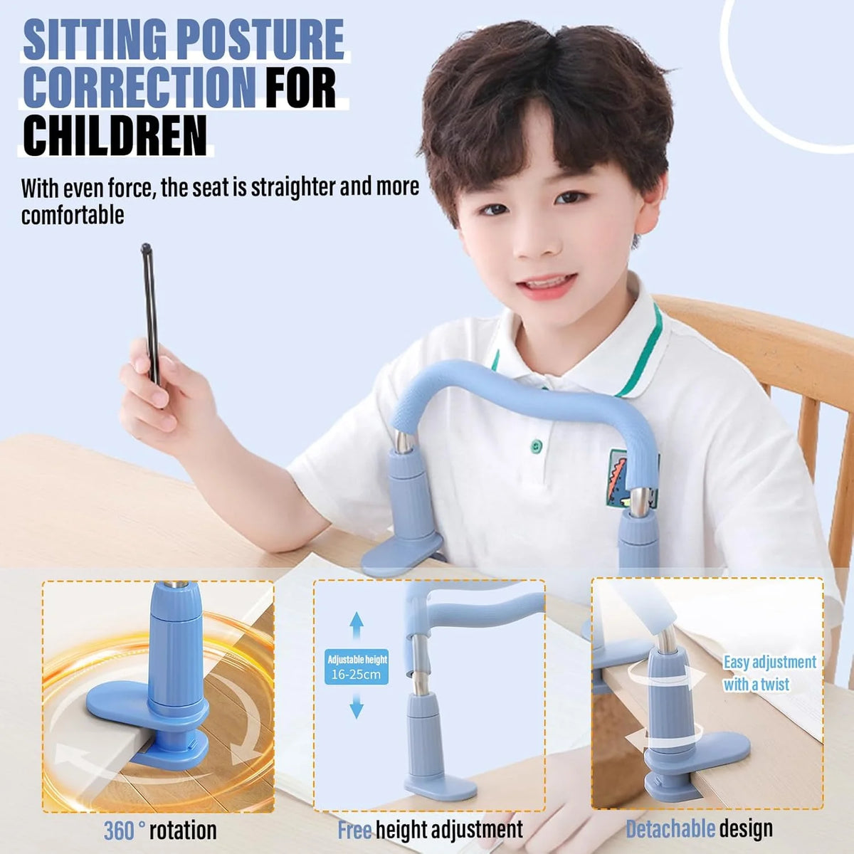مصحّح وضعية الجلوس للأطفال Posturéo Kids™