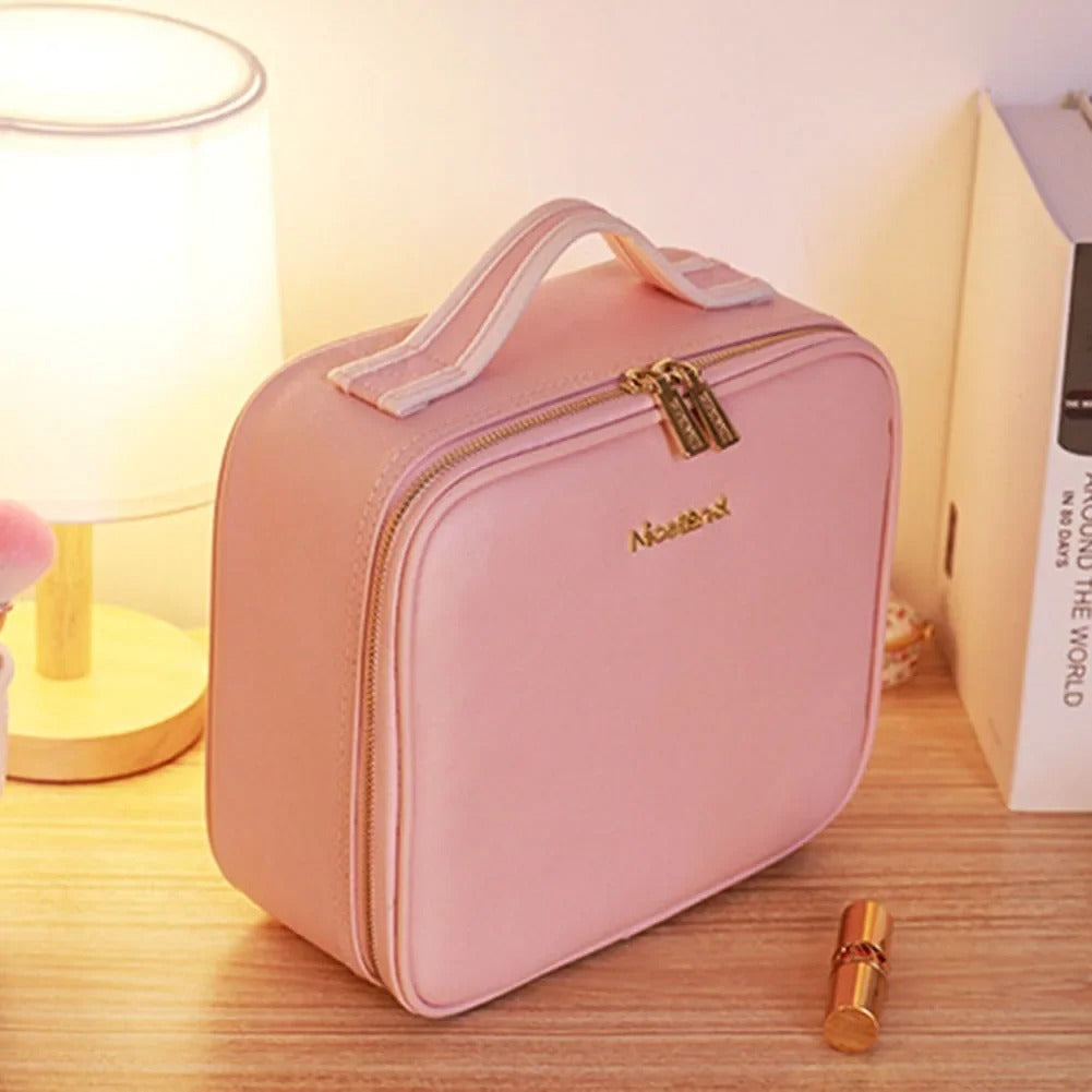 GlowCase™ حقيبة مكياج بمرآة مضيئة